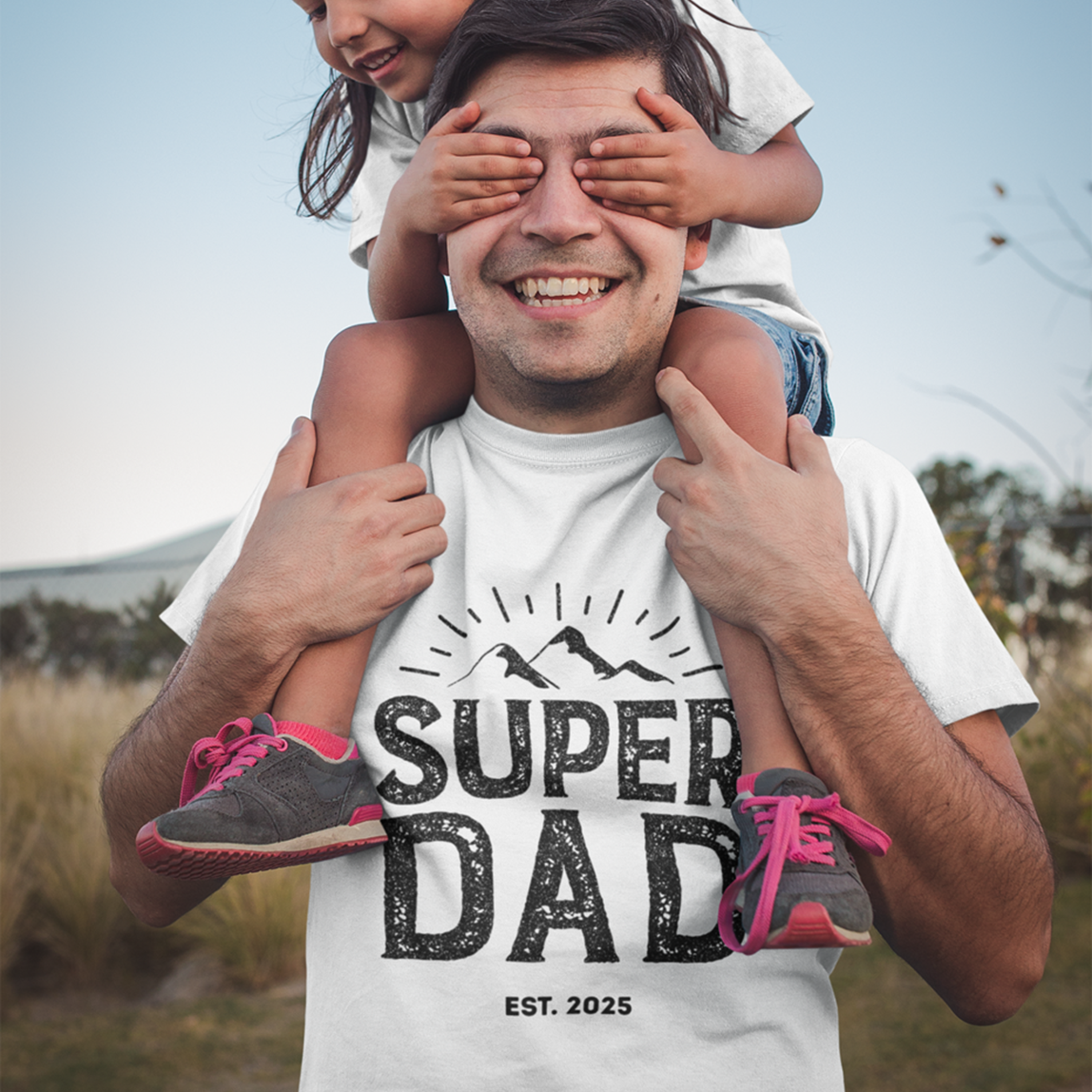 Personalised Super Dad T-Shirt