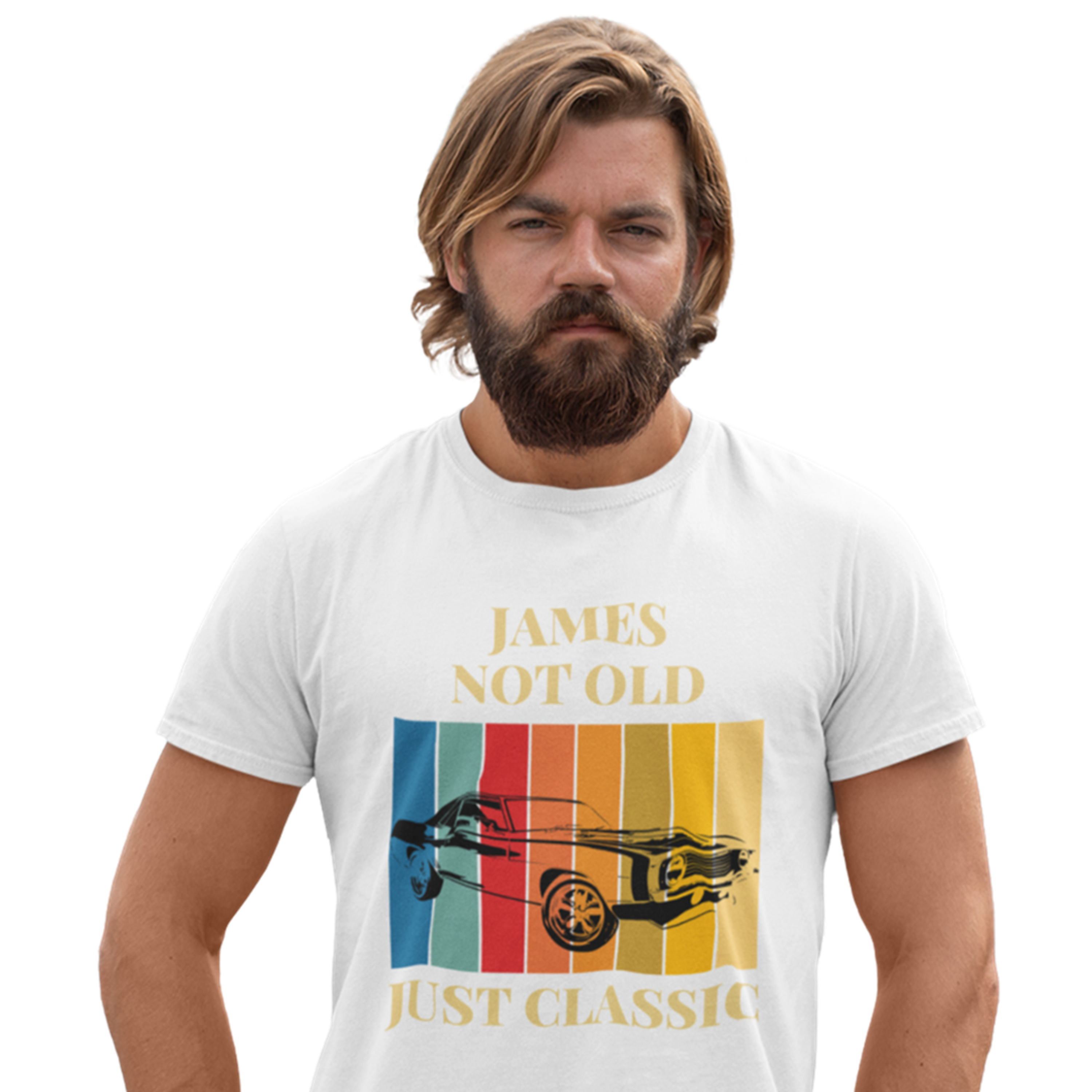 Personalised Men's Not Old Just Classic T-Shirt