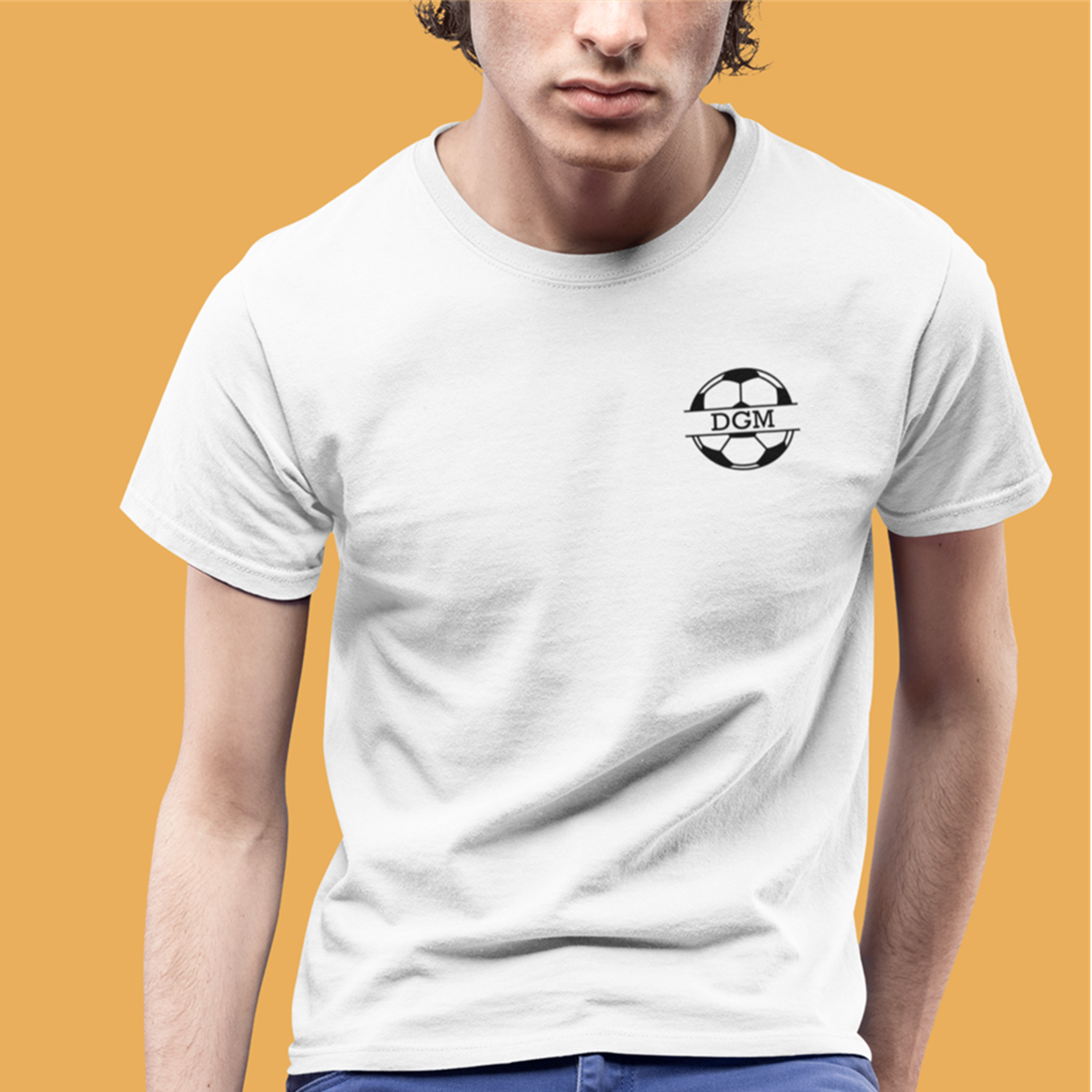 Personalised Unisex Football T-Shirt