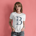 Monogrammed Women's Floral T-Shirt