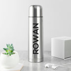 Personalised Stainless Steel Vacuum Flask