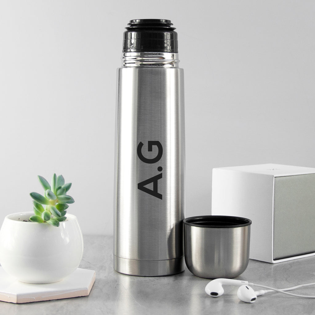 Personalised Stainless Steel Vacuum Flask