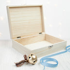 Personalised Christmas Eve Box With Snowflake Wreath