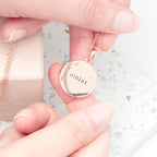 Personalised Round Photo Locket