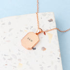 Personalised Rectangular Photo Locket
