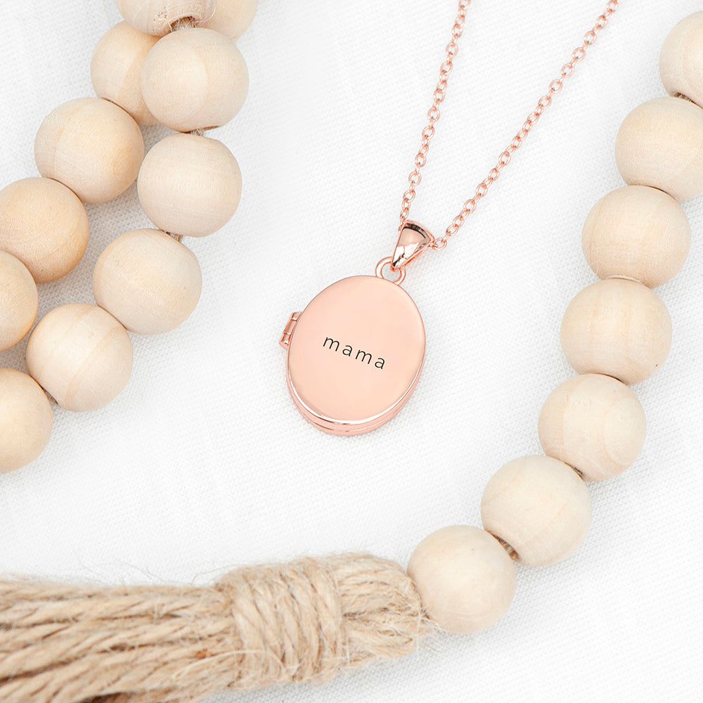 Personalised Oval Photo Locket