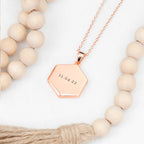 Personalised Hexagonal Photo Locket