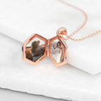 Personalised Hexagonal Photo Locket
