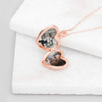 Personalised Heart Photo Locket