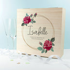 Personalised Floral Bridesmaid Keepsake Box