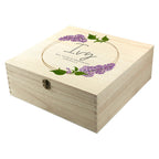 Personalised Floral Bridesmaid Keepsake Box