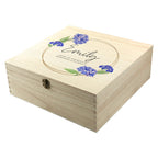 Personalised Floral Bridesmaid Keepsake Box