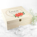 Personalised Floral Bridesmaid Keepsake Box