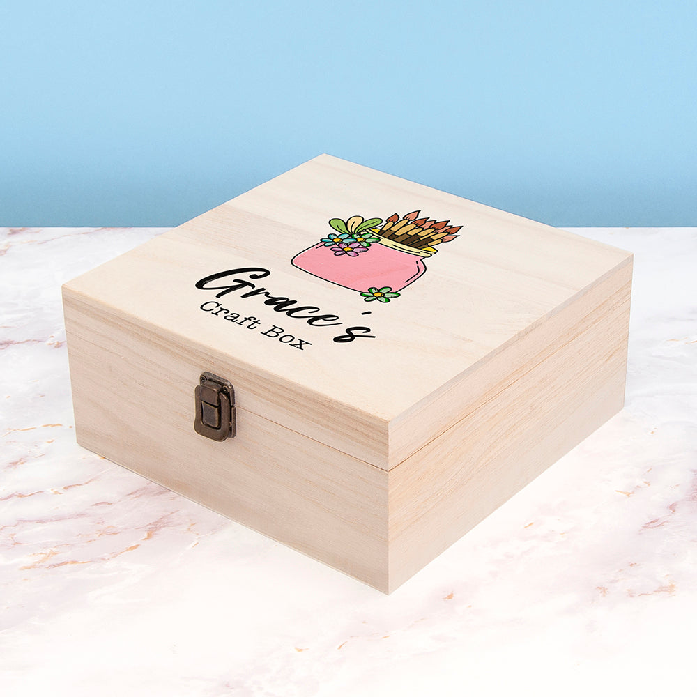 Personalised Craft Box