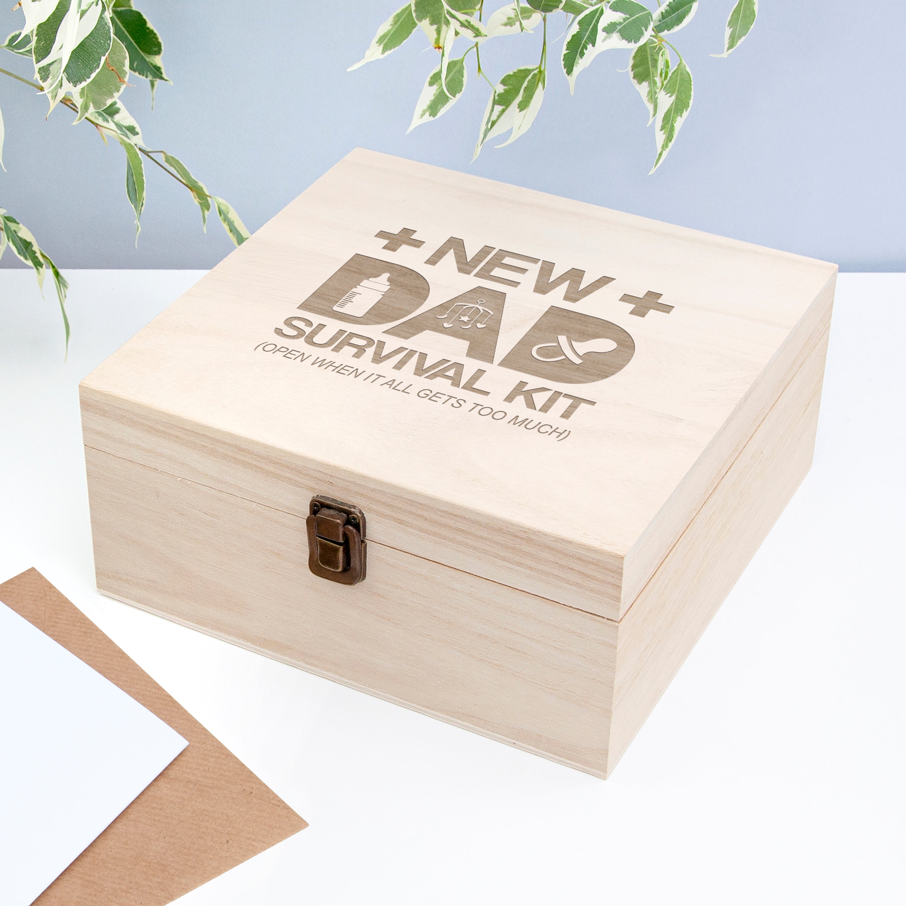 Personalised New Dad Survival Kit  - Medium
