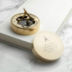 Personalised Iconic Adventurer's Sundial Compass