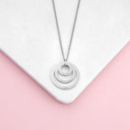 Personalised Rings of Love Necklace