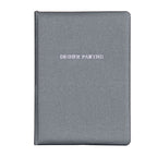 Personalised Hand Bound Buckram Dinner Party Book