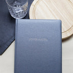 Personalised Hand Bound Buckram Dinner Party Book