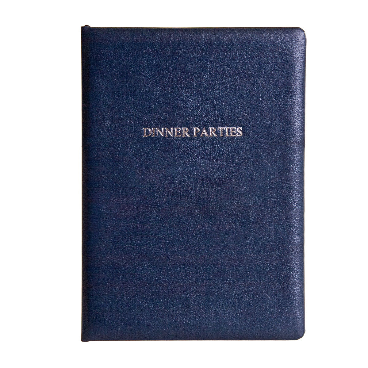 Personalised Luxury Leather Dinner Party Book