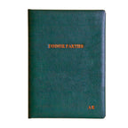 Personalised Luxury Leather Dinner Party Book