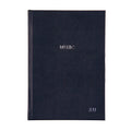 Personalised A4 Leather Music Manuscript Notebook