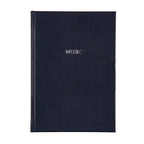 Personalised A4 Leather Music Manuscript Notebook
