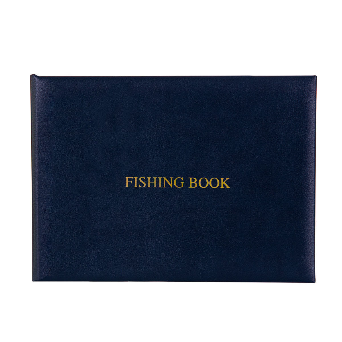 Personalised Luxury Leather Fishing Book