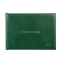 Personalised Luxury Leather Fishing Book