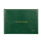 Personalised Luxury Leather Fishing Book