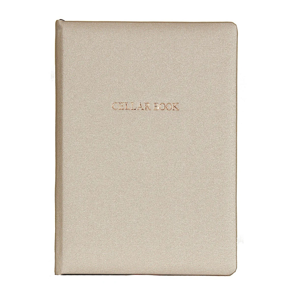 Personalised Luxury Buckram Wine Cellar Book