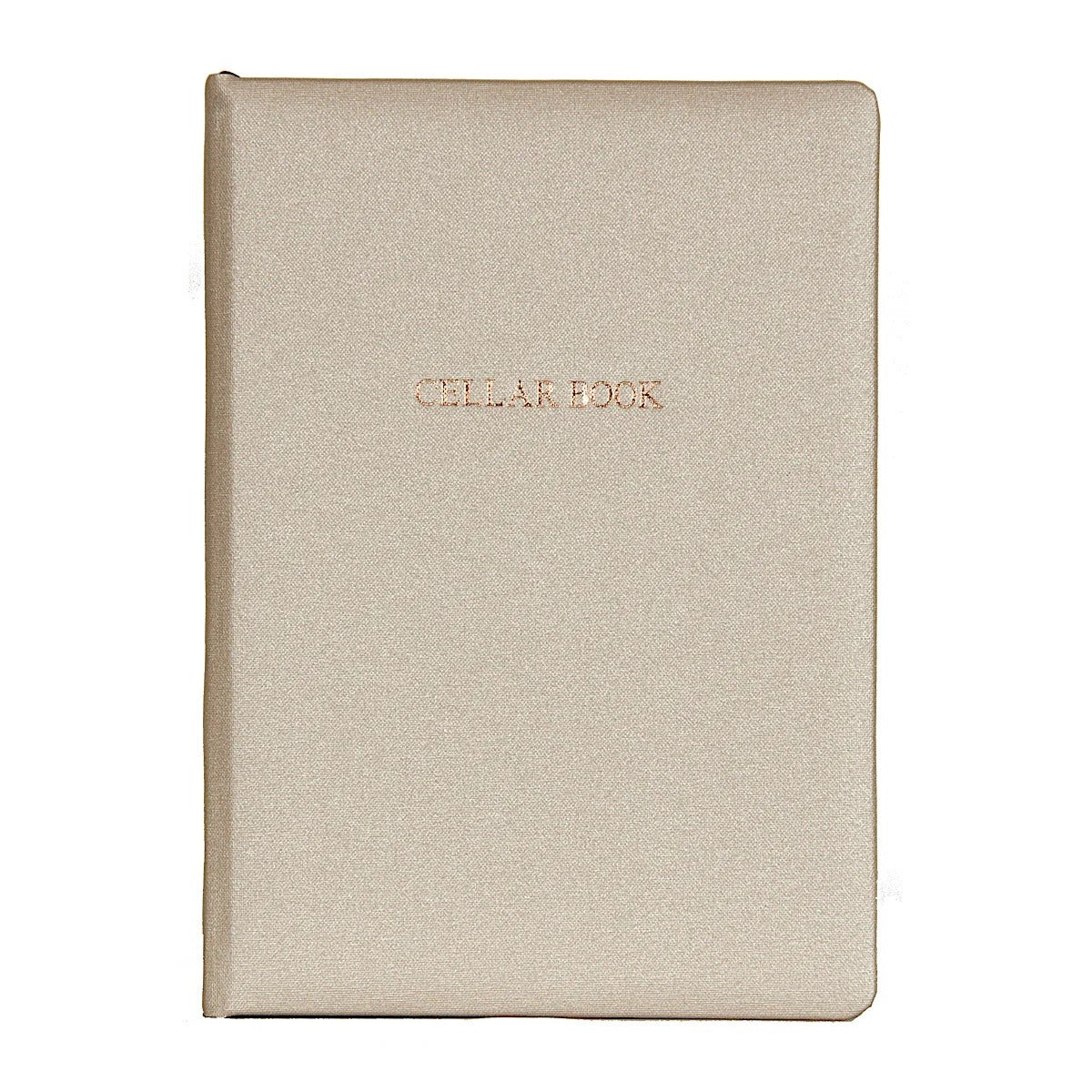 Personalised Luxury Buckram Wine Cellar Book