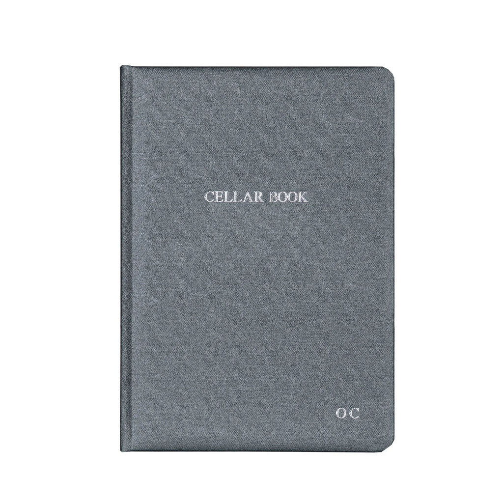 Personalised Luxury Buckram Wine Cellar Book