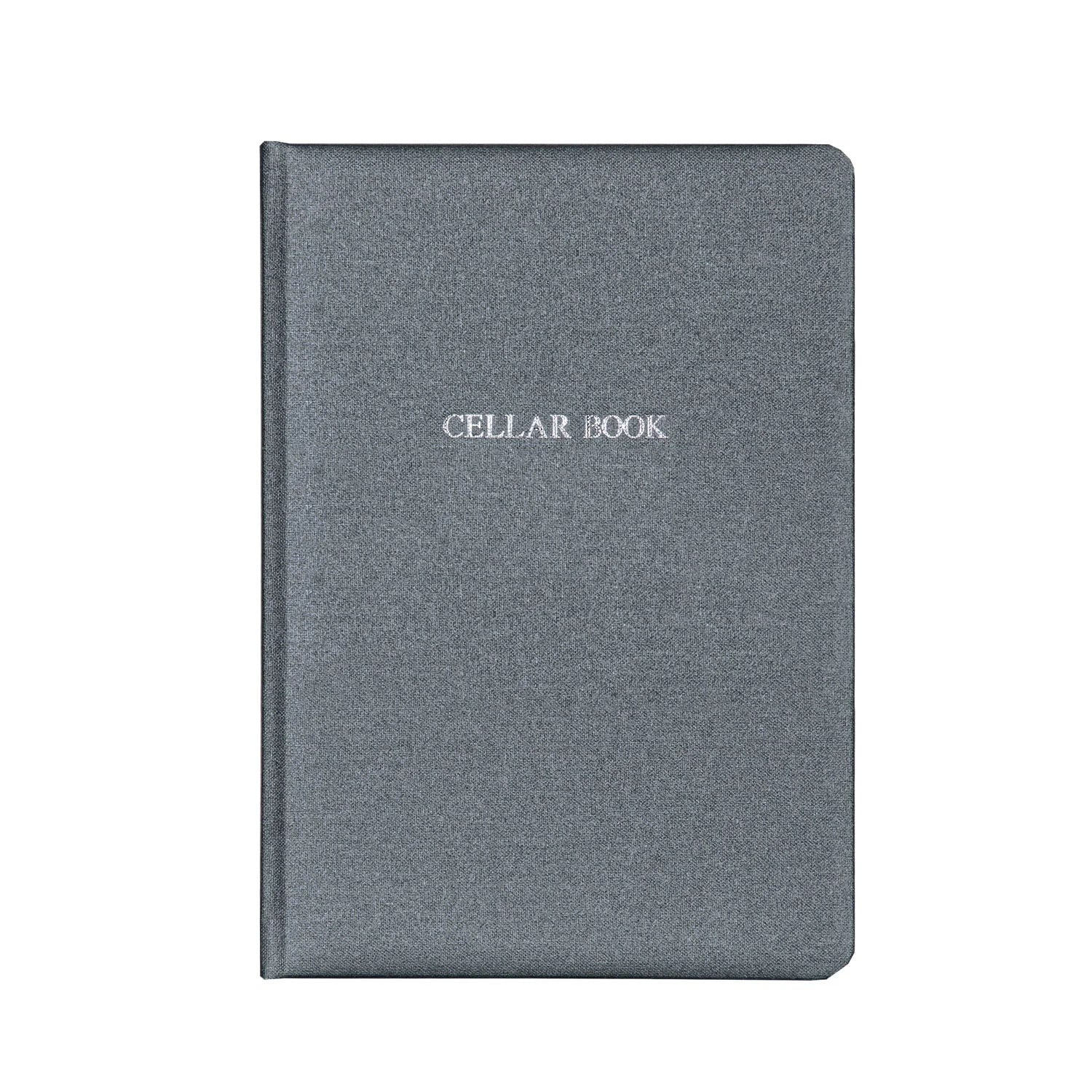 Personalised Luxury Buckram Wine Cellar Book
