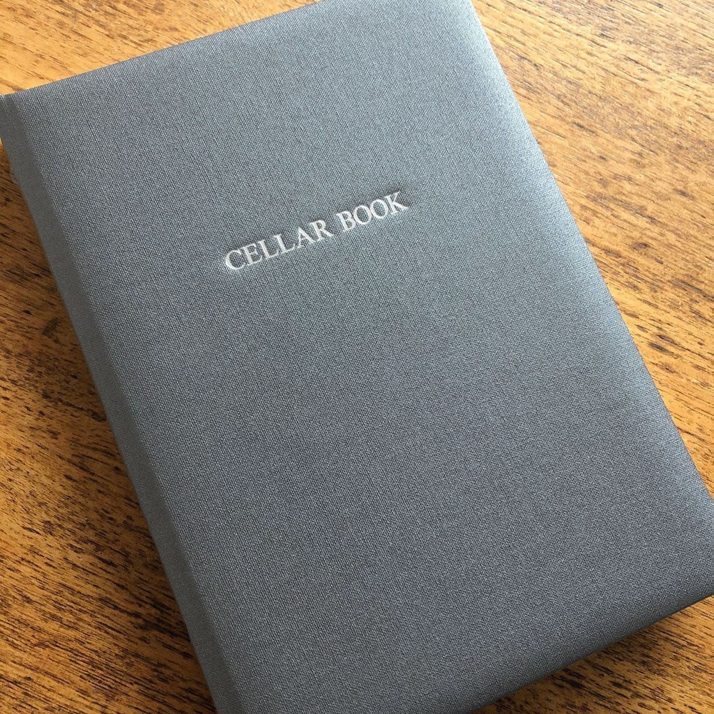Personalised Luxury Buckram Wine Cellar Book