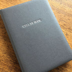 Personalised Luxury Buckram Wine Cellar Book