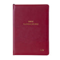 Personalised Hand Bound Leather Wine Tasting Journal