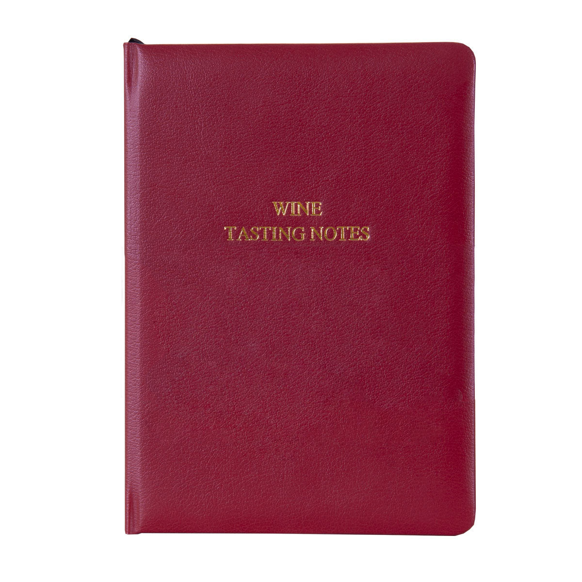 Personalised Hand Bound Leather Wine Tasting Journal