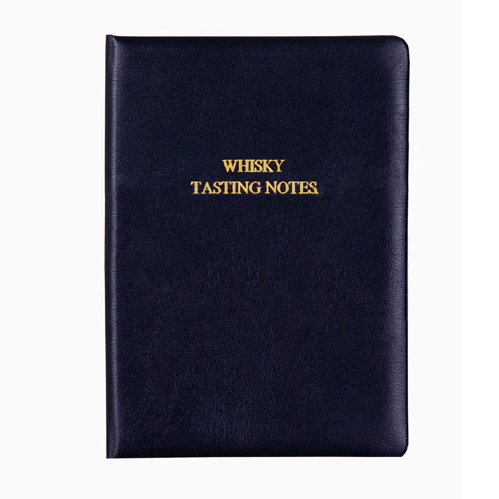 Personalised Premium Recycled Leather Whisky Tasting Journal