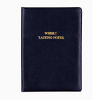 Personalised Premium Recycled Leather Whisky Tasting Journal