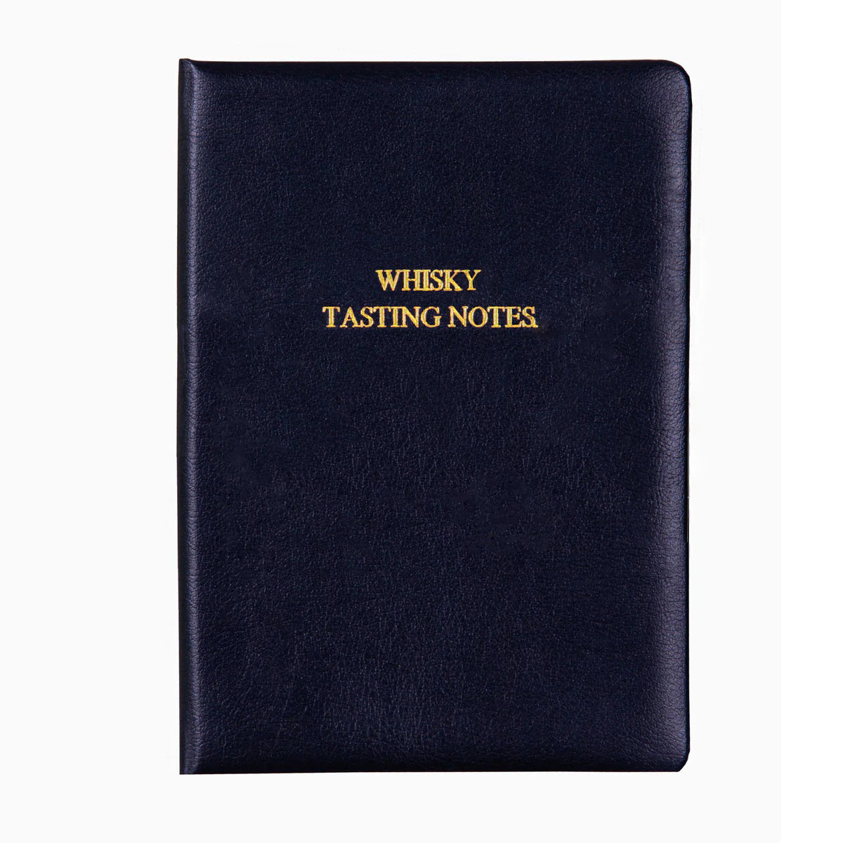 Personalised Premium Recycled Leather Whisky Tasting Journal