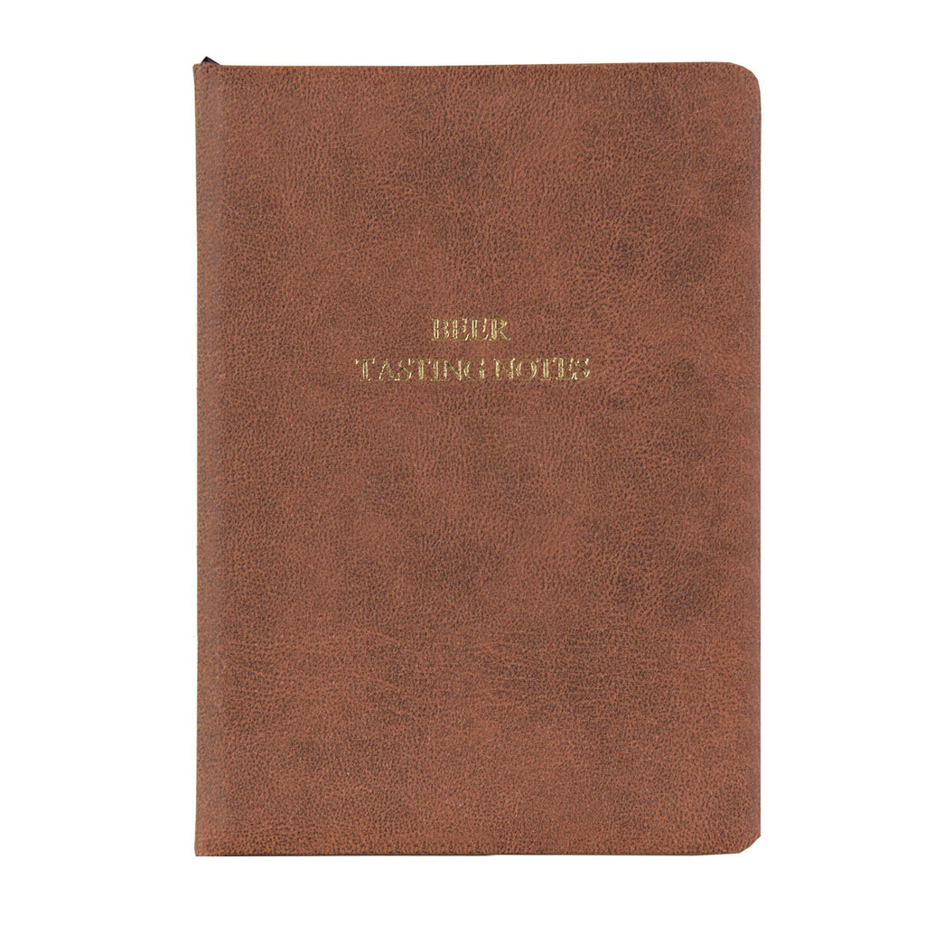Personalised Luxury Hand Bound Leather Beer Tasting Journal