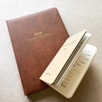 Personalised Luxury Hand Bound Leather Beer Tasting Journal