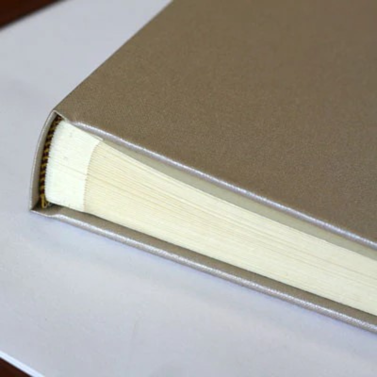 Personalised Hand Bound Woven Cloth Photo Album