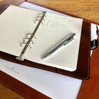 Personalised Luxury Leather Organiser and Notebooks