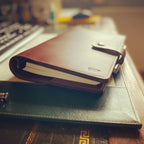 Personalised Luxury Leather Organiser and Notebooks