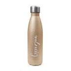 Personalised Glitter Insulated Water Bottle