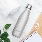 Personalised Glitter Insulated Water Bottle