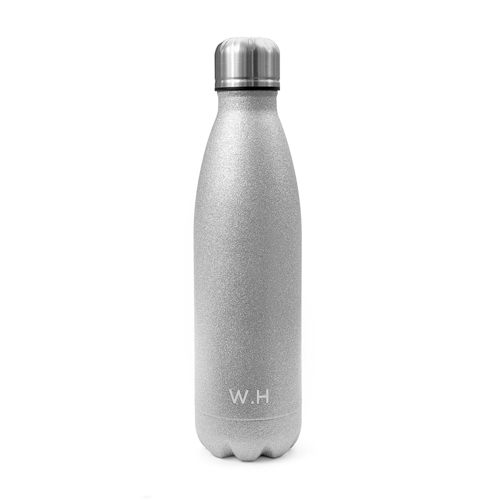 Personalised Glitter Insulated Water Bottle
