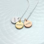 Personalised My Family Discs Necklace